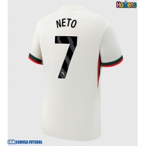 Camisa de Futebol Chelsea Pedro Neto #7 Equipamento Secundário 2025-26 Manga Curta